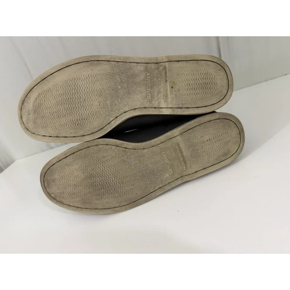 Sperry Topsiders Gold Cup Original 2-Eye Boat Shoe Navy Sz 11M Preppy Lawn Party